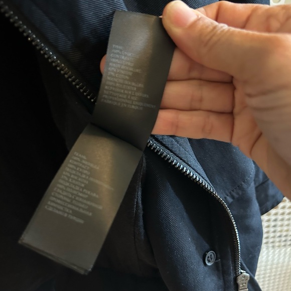 All Saints Aiya Utility Jacket Size Small in Black GUC - Picture 12 of 14